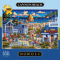 Buffalo Games - Dowdle - Cannon Beach - 300 Piece Jigsaw Puzzle For Adults -Challenging Puzzle Perfect For Game Nights - Finished Size Is 21.25 X 15.00