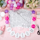 Simgoing DIY Jumbo Friendship Bracelet Kit - 103 Pcs Pearlescent Color - Customizable Party Banner for Birthdays & Weddings - Model YYW-Simgoing-1337