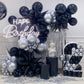 Kalor 12 Inch Black Balloons, 50 Pcs Latex Helium Balloons For Kid'S Birthday Party, Baby Shower, Wedding, Graduate Party Decorations