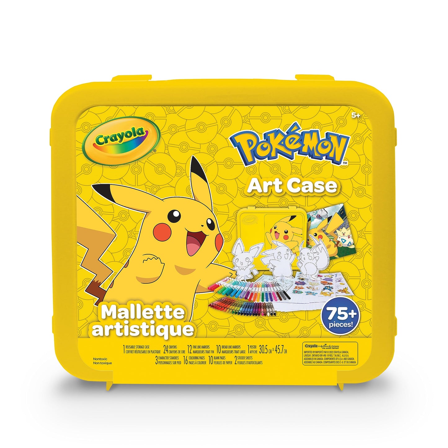 Crayola Pok  mon Art Case