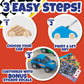 Kids Party Wood Painting Craft Kits (12ct) 3-D Cars - Each Kit Has its Own Brush, Paint, & Figure- 6 Designs Include Taxi, Truck