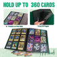 Card Binder 9-Pockets Trading Card Binder 20 Pages  360 Card Capacity Collection Binder  Card Folder for MTG  TCG  Game Cards & Sports Cards (Green)