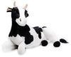 TigerHart Big Stuffed Animal Plush - Milhouse The Cow, 27.5" - Black, White & Cream, Foam Skull Material