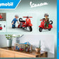 Playmobil 71620 Garage Vespa 60S - Includes Two Characters, Vespa, 2-Part Garage Wall, Mobile Lift Platform And Accessories - Fr