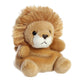 Aurora® Leno Lion™ Stuffed Animal - Mini 5" Pocket-Sized Plush - Brown, Collectable Fun - Model 33527