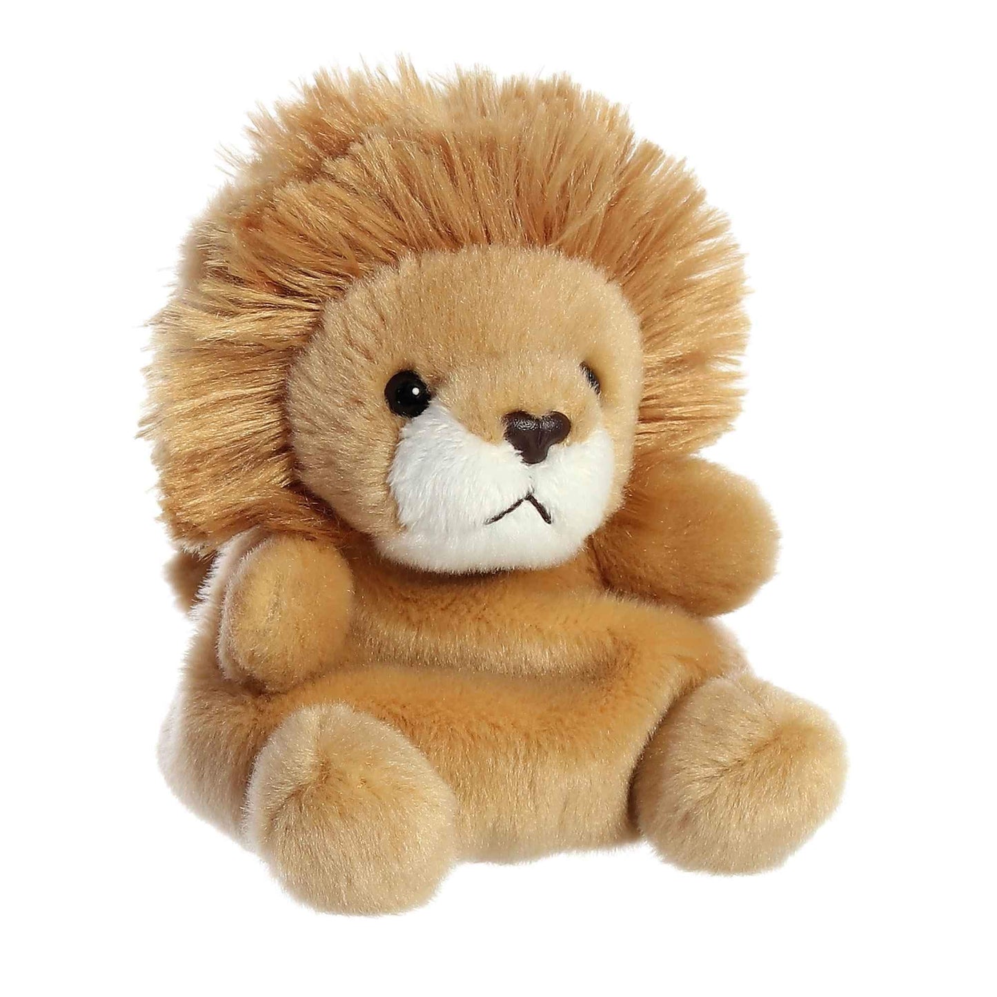 Aurora® Leno Lion™ Stuffed Animal - Mini 5" Pocket-Sized Plush - Brown, Collectable Fun - Model 33527