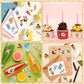 Beyumi Summer Ice Cream Stickers - 1000Pcs Ice Cream Stickers In 2 Rolls Waterproof Vinyl Sweets Themed Cute Dessert Decals For Gift Laptop Bottle Scrapbooking Luggage Computer Envelope Decor For Kids