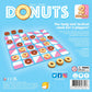 Funforge Donuts Board Game for 2 Players, Abstract Tactical Game, Ages 8+, Multicolor, Model DONUS01