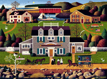 Buffalo Games 1000 Piece Jigsaw Puzzle - Moonmeadow Cove - Multicolor - Challenging Adult Puzzle - Finished Size 26.75 x 19.75