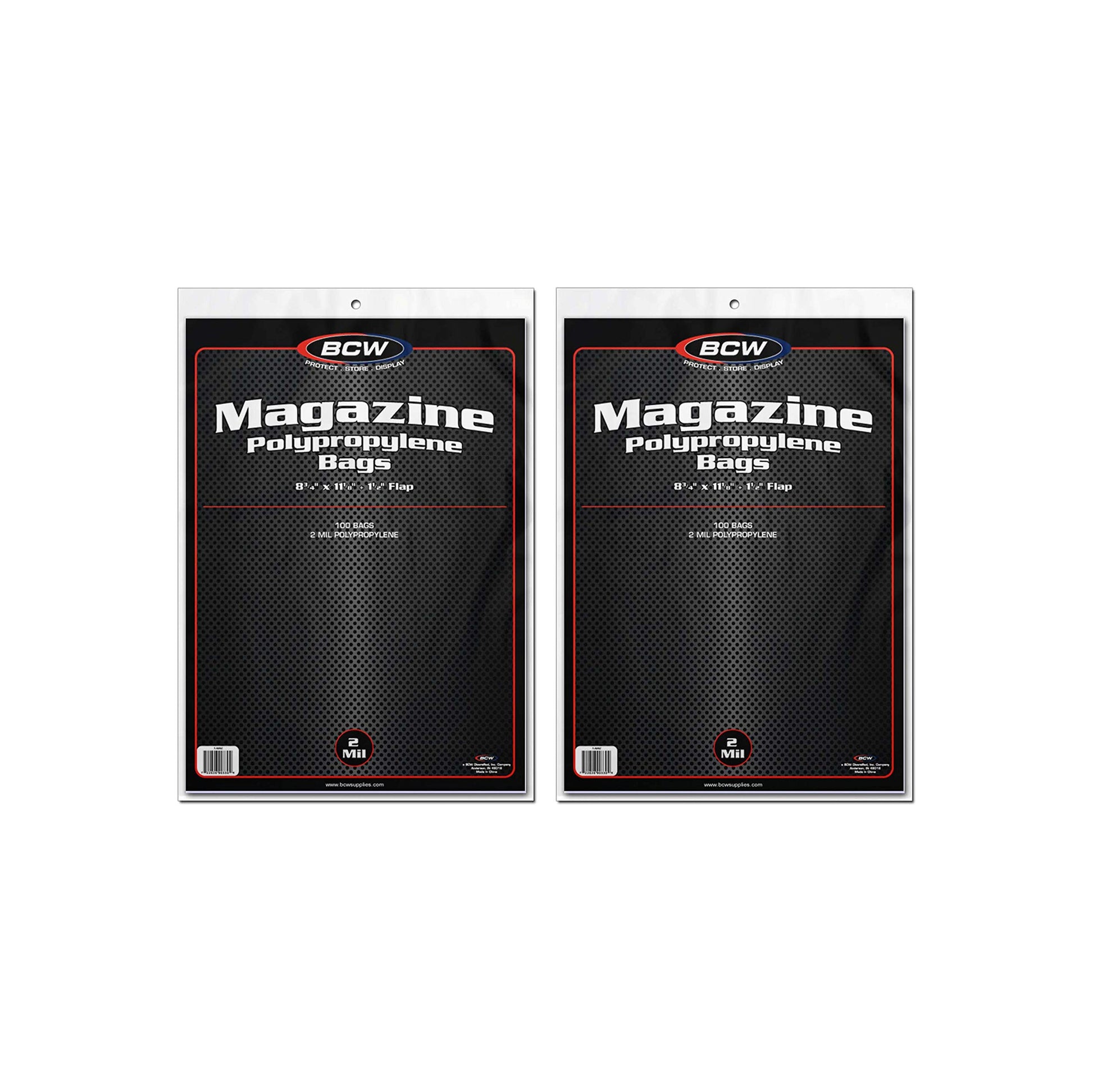 Bcw Magazine Bags - 200 Ct