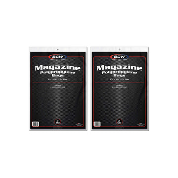 Bcw Magazine Bags - 200 Ct
