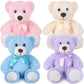 Civaner 4 Pack 14 Inches Valentine'S Day Bear Plush Stuffed Animals Cute Soft Bears Gifts Bulk For Girls Boys Girlfriend(Pink, B