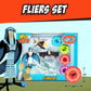 Wild Kratts - Activate Creature Power - 4-Pack Action Figure Set - Fliers