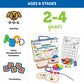 Learning Resources Skill Builders! Preschool Letters - 91 Pieces, Ages 3+ Toddler Learning Activities, Preschool Learning Materi