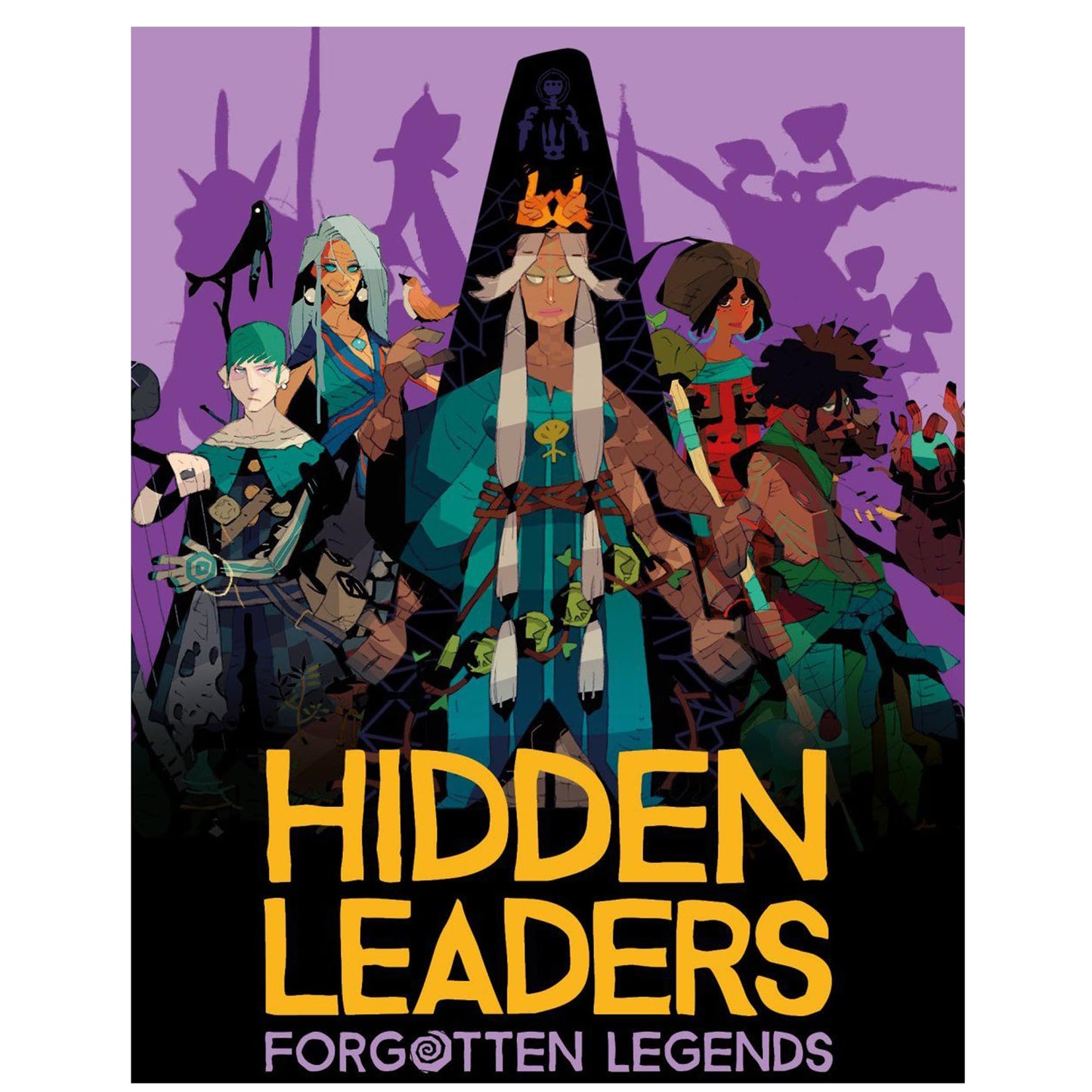 BFF Games Hidden Leaders: Forgotten Legends Expansion - New Factions & Abilities  Fantasy Game  Strategy Game for Kids and mature-themeds  Ages 10+  2-6 Players  20-40 Minute Playtime  Made by BFF Games