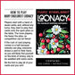 Looney Labs Mary Engelbreit Loonacy Card Game - Charming Whimsical Art, Multicolor, Model LON00088, Cardstock