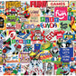 White Mountain Puzzles - It'S All Fun & Games - 1000 Piece Jigsaw Puzzle For Adults & Kids - Fun Family Activity - 24''X30''