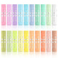 Shuttle Art Tempera Paint Sticks, 20 Pastel Colors, Solid Tempera Paint For Kids, Super Quick Drying, Works Great On Paper Wood Glass Ceramic Canvas