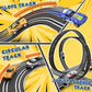 Slot Car Race Track Sets With 4 Slot Cars, Electric Race Car Track Include Slope Circular Overpass Track, Dual Racing Game Featuring Flash Bridge And Pendulum, Gifts Toys For Boys Kids Age 6 7 8-12