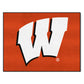 FANMATS Wisconsin Badgers All-Star Mat NCAA Accent Rug - 33.75 W x 42.5 L