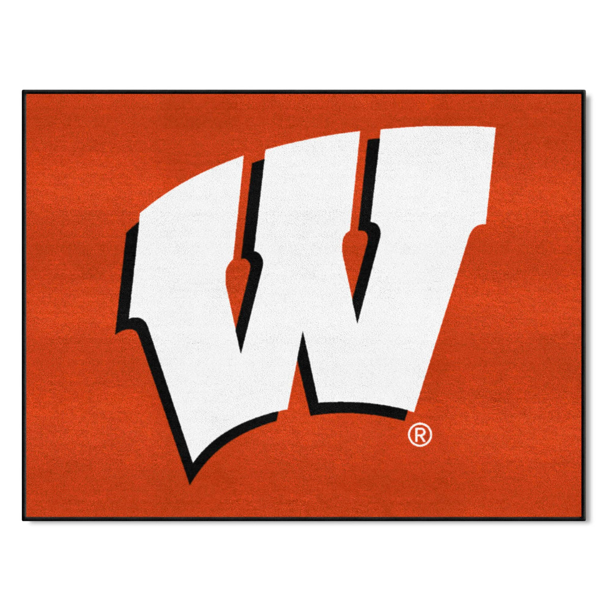 FANMATS Wisconsin Badgers All-Star Mat NCAA Accent Rug - 33.75 W x 42.5 L