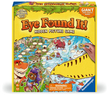 Ravensburger Dinosaur Island Eye Found It! Board Game - Skill-Building, Multicolor, FSC-Certified, Model 22678