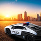CMJ RC Cars Lamborghini Aventador LP700-4 Police Car Officially Licensed Remote Control Car 1:24 Scale Working Lights 2.4Ghz