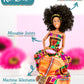 Koolorez: Edith - Our Queens Black Doll Set - Brown/Black Afro Doll W/Movable Joints - Lovely 12.5'' Dark Skin & Diversity Dolls