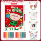 BenLouis 12 Christmas Mini Activity Books with 12 Crayons for Kids ages 4-8-16 Xmas Party Favors Bulk Different Brain Game for C