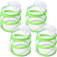 Sherr 4 Pack Butterfly Habitat Cage Clear Mesh Mini Butterfly Net Habitat Container, Terrarium Pop up(5.5 x 7.1 Inch)