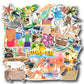 Crafteezy Seasonal Stickers Kit For Journal Diary Decor Scrapbook Stickers For Journaling Beginners (Summer)