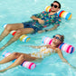 FindUWill 2Pack Fabric Pool Floats Adults - XL Premium Water Floats, Inflatable Multi-Purpose Swimming Pool Float Floating Float