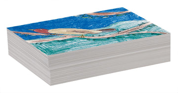 Pacon Drawing Paper - 500 Sheets - 18 x 24 - White Paper - Dual Purpose, Standard Weight - 500 / Ream