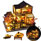 DIY Miniature House Kit  Mini House Kit for Beginners  Mayberry Street Miniatures  Model Building Craft Diorama Kit  Ideal Gifts for Birthday  Christmas(Japanese Garden House)