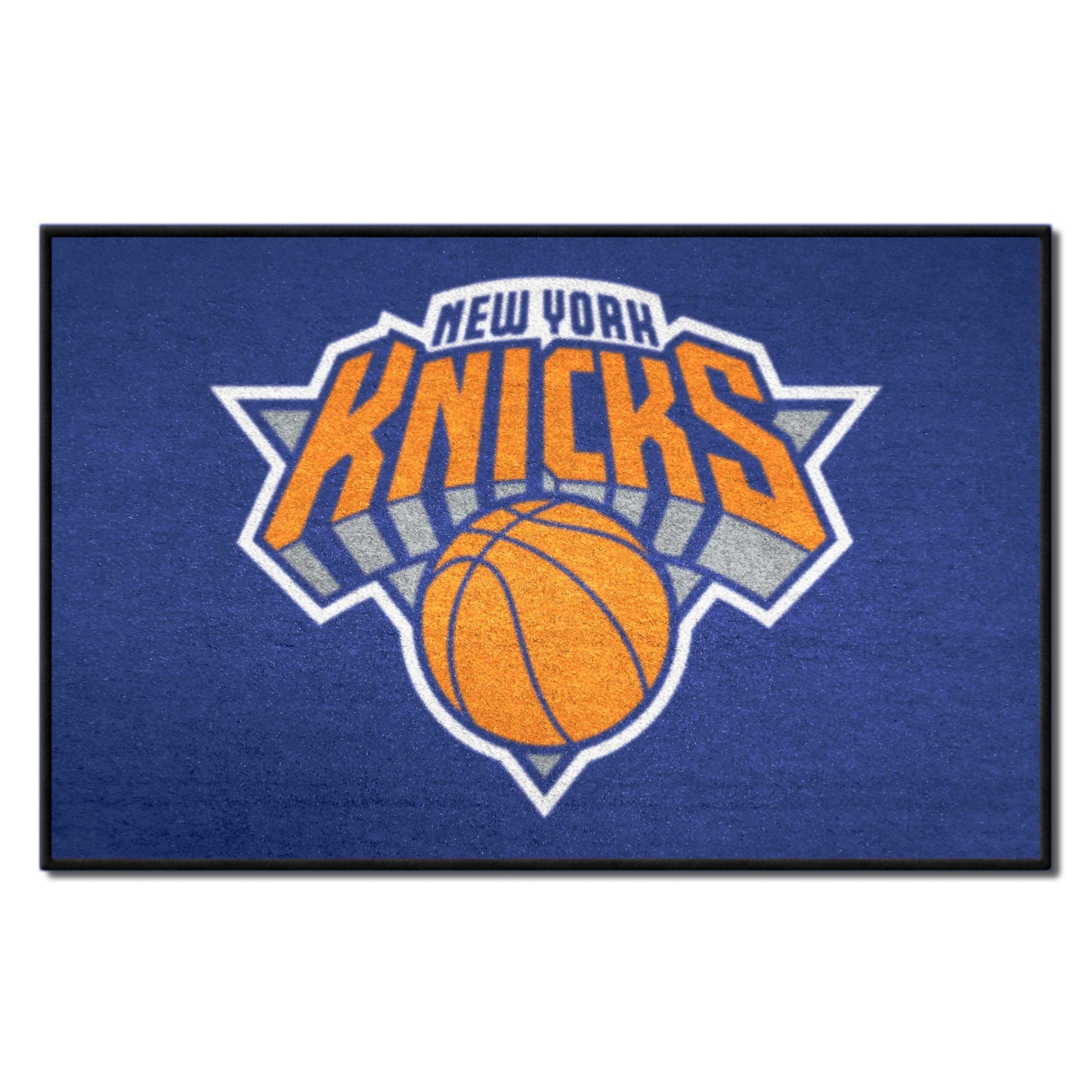 FANMATS 11918 New York Knicks Starter Mat Accent Rug - 19in. x 30in. | Sports Fan Home Decor Rug and Tailgating Mat