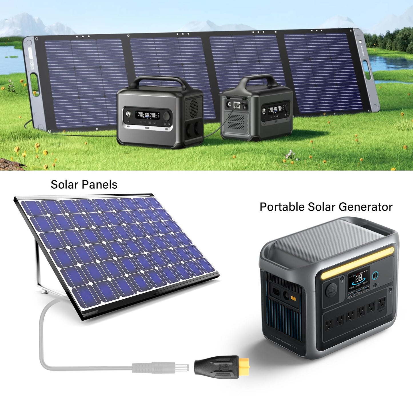 SinLoon 2 Pack XT60 to DC5521 Adapter XT60 to DC 5.5mm X 2.1mm Wireless for TS100 Soldering Iron, FPV Monitor Power,Drone (XT60