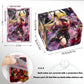 sabermaster Card Deck Box Fits for YGO MTG 100+ Card Storage Box Trading Games PU Leather Storage enhanced Deck Case (Lacrima)