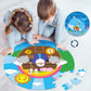 Haooryx Bible Stories Jigsaw Puzzles - 71pcs Noahs Ark & Jonah and The Whale Jigsaw Puzzle Set Double-Sided Cartoon Bible Storie