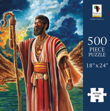 African American Expressions - 500-Piece Jigsaw Puzzle - Inspirational Black Art, Premium Quality For Relaxation And Reflection