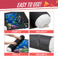Nessies Playground Puzzle Roll Up Mat - Store And Transport Jigsaw Puzzles Up To 1500 Pieces - 46'' X 26'' Felt Mat, Inflatable