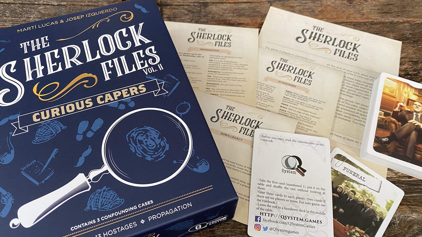 Sherlock Files Curious Capers