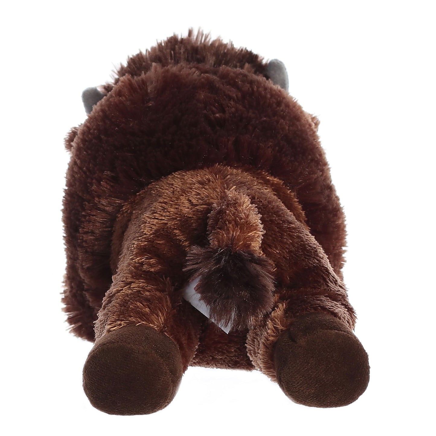 Aurora® Bison Stuffed Animal - 12" Brown Plush Toy - Adorable Flopsie™ - Soft Polyester