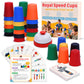 Tiny Tinker Kids Sports Stacking Cups 30Pcs
