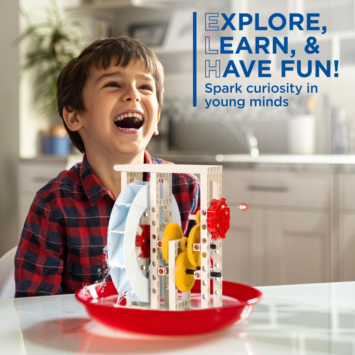 Thames & Kosmos Hydropower Science Kit | 12 Stem Experiments | Learn About Alternative & Renewable Energy, Environmental Science | Parents' Choice Recommended Award Winner