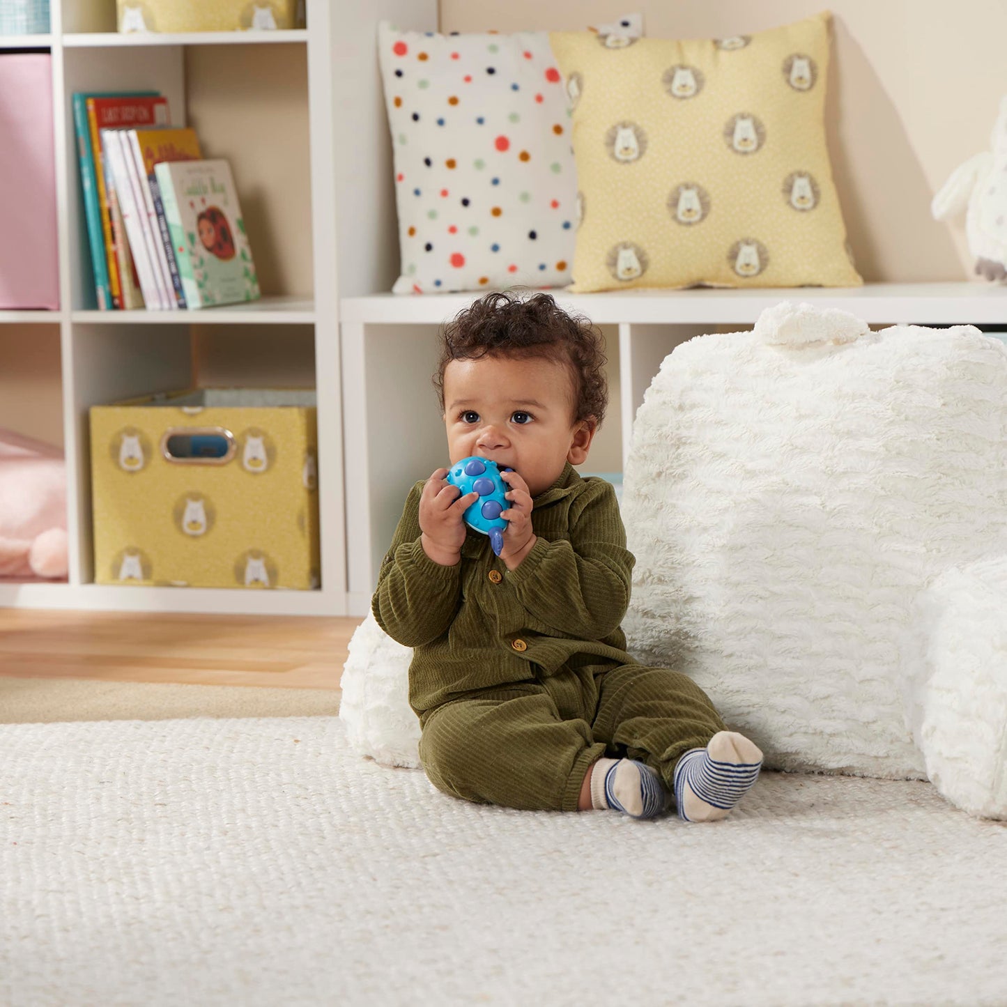Playskool Little Wonders - Paulie Pufferfish - Tactile Sensory Play Infant Toy - Help Develop Fine Motor Skills - Ages 6 Months And Up