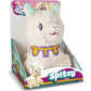 Club Petz Spitzy The Funny Llama Interactive Plush Toy, 10 inches, Cream, Plush, Model 91825IM3