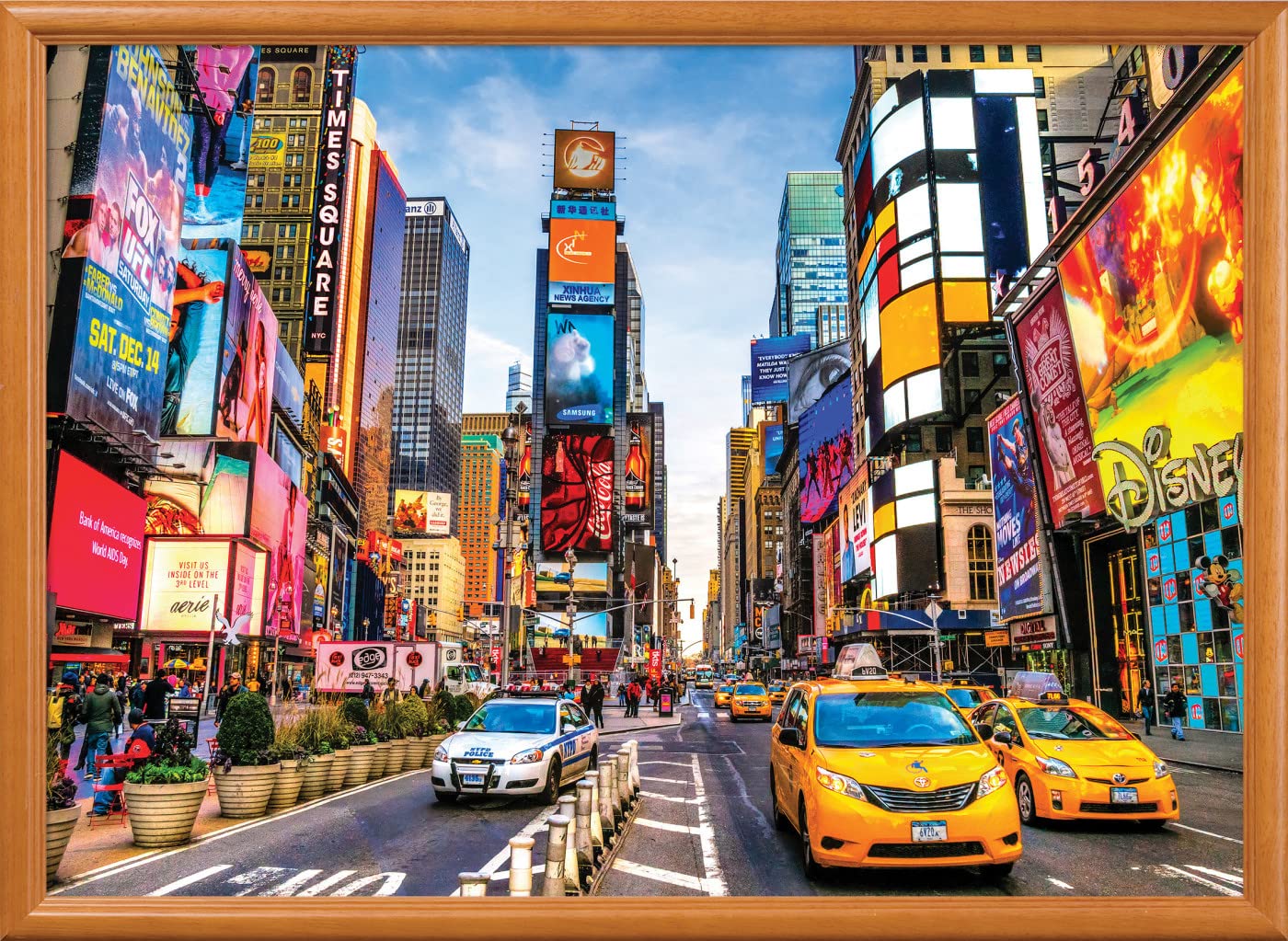 Masterpieces 1000 Piece Jigsaw Puzzle For Adults, Family, Or Kids - Times Square - 19.25x26.75