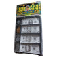 JaRu #3128 Play Money Cash Tray 20 Coins and 20 Bills Kids Pretend Toy
