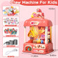 AIQI 60 PCS Large Unicorn Kids Claw Machine, Vending Claw Machine with Lights Sound, Candy and Prize Electronic Dispenser Game T