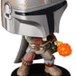 Funko Pop Star Wars The Mandalorian With Flame Exclusive